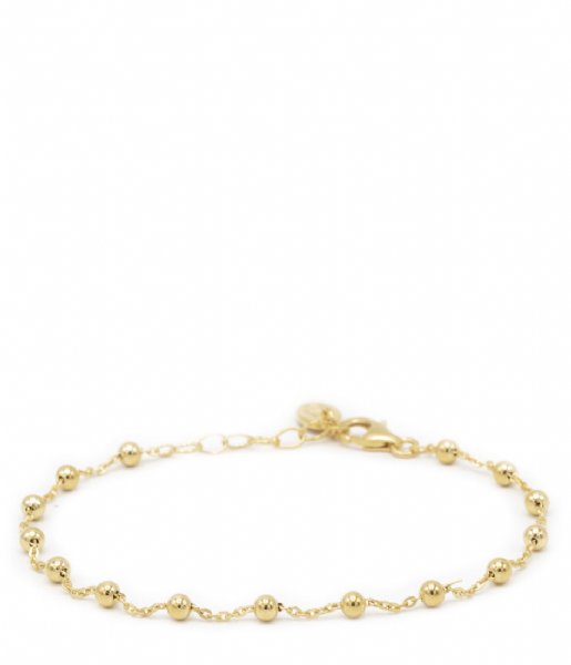 Karma Armband Karma Bracelet Dots Zilver Goldplated (94021) Karma Armband Karma Bracelet Dots Zilver Goldplated (94021)