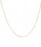 Karma  Karma Necklace Tiny Pearls Zilver Goldplated (T257GP)