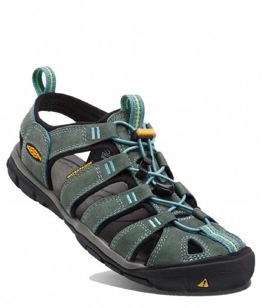 Keen  Clearwater Cnx Wf Leather Mineral Blue Yellow
