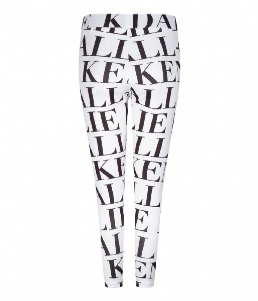 Kendall + Kylie  Leggings White/Black (WL18)