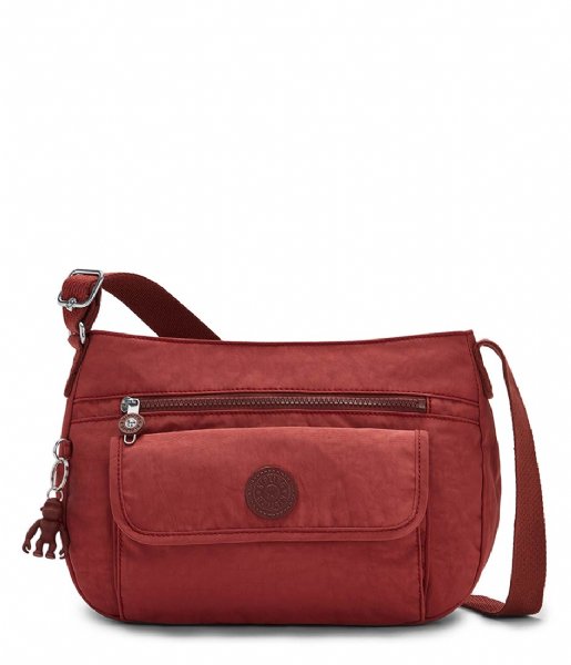 Kipling Schoudertas Syro Dusty Carmine Kipling Schoudertas Syro Dusty Carmine