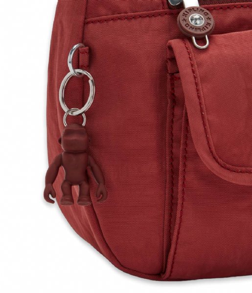Kipling Schoudertas Syro Dusty Carmine Kipling Schoudertas Syro Dusty Carmine