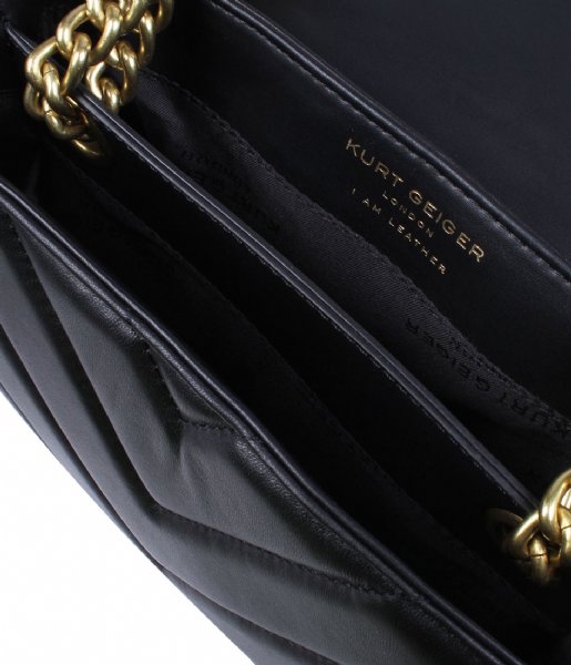Kurt Geiger Crossbodytas Leather Kensington X Bag Black (0) Kurt Geiger Crossbodytas Leather Kensington X Bag Black (0)