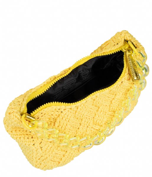 Kurt Geiger  Crochet Multi Crossbody Bag Yellow (93)