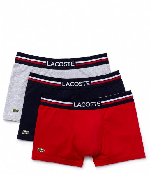 Lacoste  5H51 Trunk men 06 Navy Blue Silver Chine (W34)