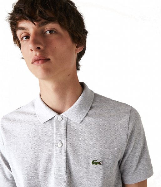 Lacoste T-shirt Slim Fit Polo Silver Chine (CCA)