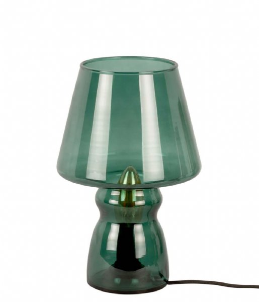 Leitmotiv Lampa stołowa Table lamp Classic Glass Jungle Green (LM1977GR)