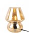 Leitmotiv Lampa stołowa Table lamp Glass Vintage Amber Brown (LM1978BR)