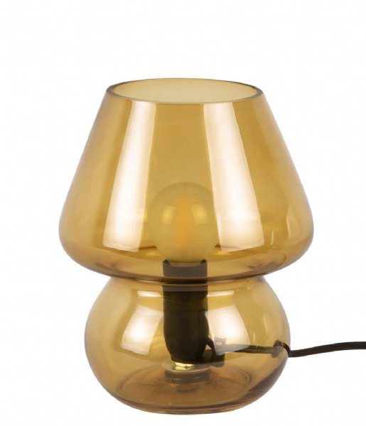 Leitmotiv Lampa stołowa Table lamp Glass Vintage Moss Green (LM1978MG)