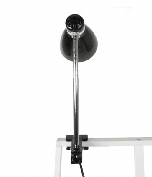 Leitmotiv Lampa stołowa Clip On Lamp Study Metal Black (LM1291)