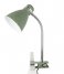 Leitmotiv Lampa stołowa Clip On Lamp Study Metal Green (LM1294)