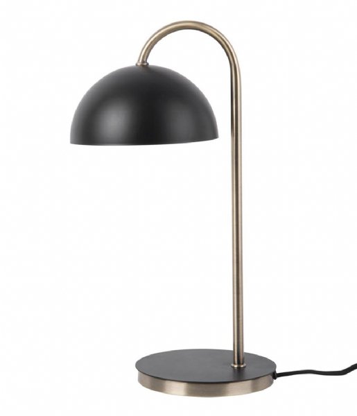 Premier Buigen Ellendig Leitmotiv Tafellamp Table lamp Dome iron matt Decova Design Black  (LM1944BK) | The Little Green Bag