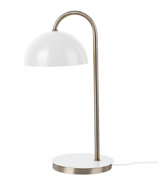 Perceptie verkoopplan Mevrouw Leitmotiv Tafellamp Table lamp Dome iron matt Decova Design White  (LM1944WH) | The Little Green Bag