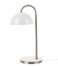 Leitmotiv Lampa stołowa Table lamp Dome iron matt Decova Design White (LM1944WH)