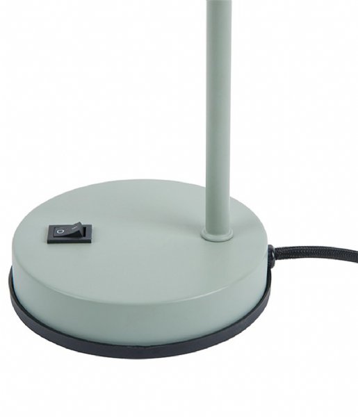 Leitmotiv Lampa stołowa Table lamp Husk iron Grayed jade (LM1966GR)