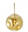 Leitmotiv Hanglamp Pendant lamp Blown glass round Brass (LM1932GD)