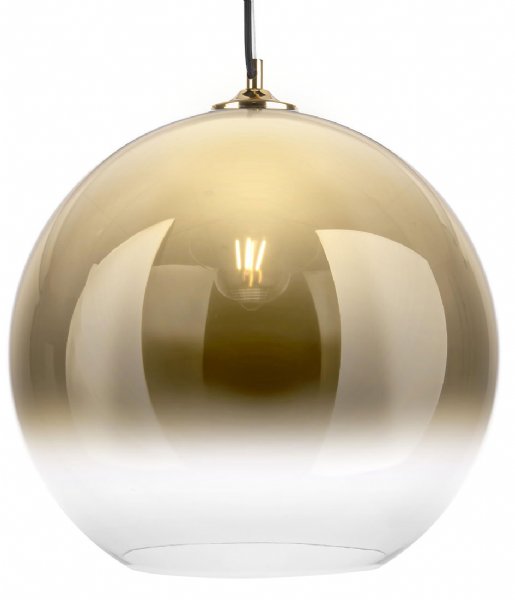 Leitmotiv Lampa wisząca Pendant lamp Bubble shadow Gold colored (LM1969GD)