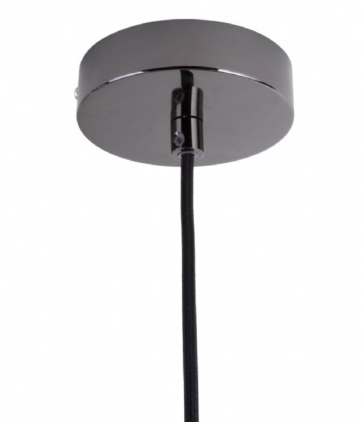 Leitmotiv Lampa wisząca Pendant lamp LAX mirror finish Gun metal (LM1960GM)