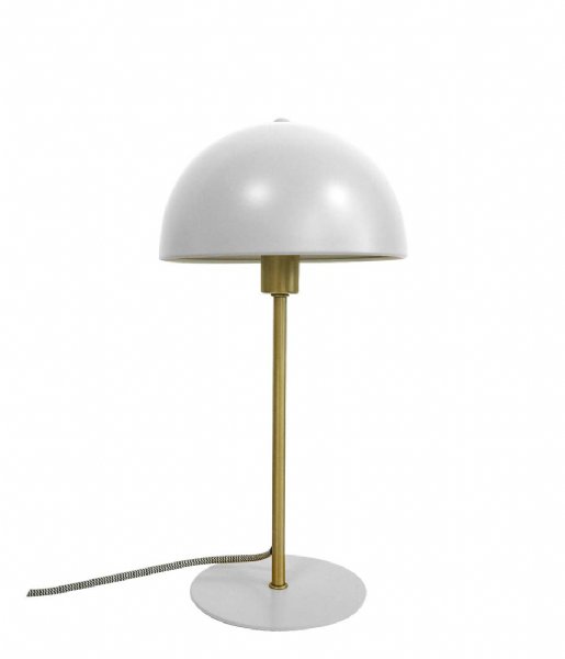 Leitmotiv Lampa stołowa Table lamp Bonnet metal white (LM1763)