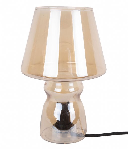 Leitmotiv Lampa stołowa Table lamp Classic Glass Amber brown (LM1977BR)