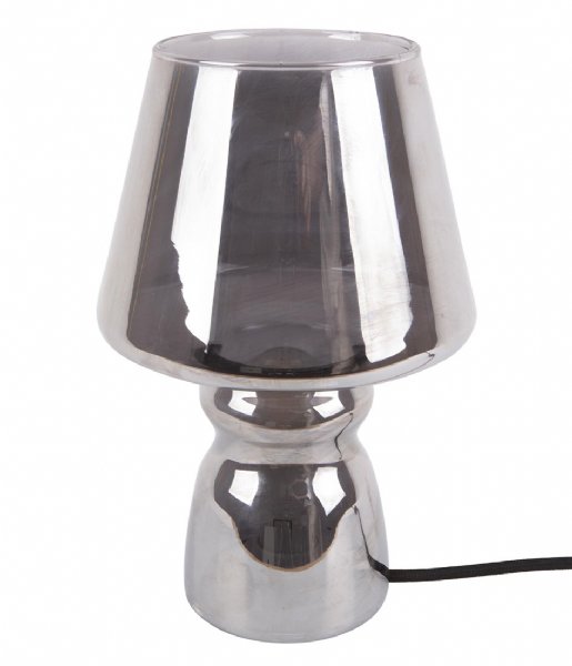Leitmotiv Lampa stołowa Table lamp Classic Glass Chrome (LM1977CH)