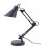 Leitmotiv Lampa stołowa Table Lamp Fit Iron Sand Coated Black (LM1942BK)