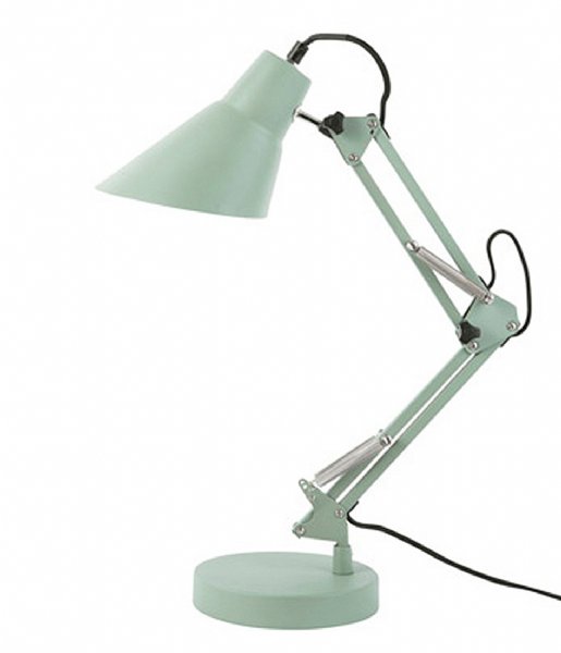 Leitmotiv Lampa stołowa Table Lamp Fit Iron Sand Coated Green (LM1942GR)