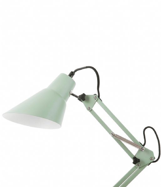 Leitmotiv Lampa stołowa Table Lamp Fit Iron Sand Coated Green (LM1942GR)