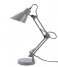 Leitmotiv Lampa stołowa Table Lamp Fit Iron Sand Coated Mouse Grey (LM1942GY)