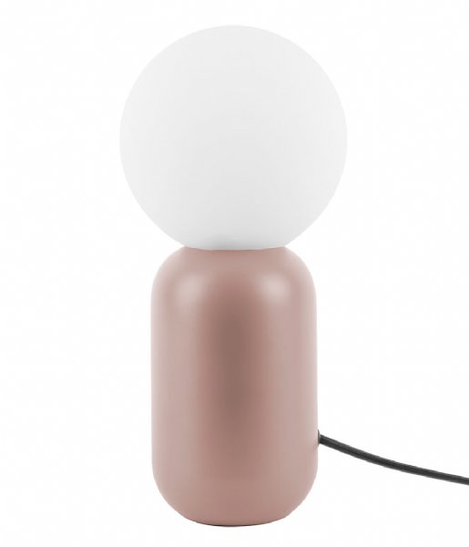 Leitmotiv Lampa stołowa Table Lamp Gala W. Glass Ball Pink (LM1892PI)