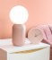 Leitmotiv Lampa stołowa Table Lamp Gala W. Glass Ball Pink (LM1892PI)