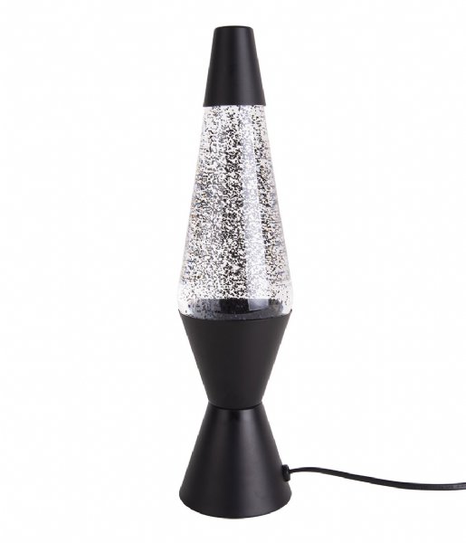 Leitmotiv Lampa stołowa Table lamp Glitter Black (LM1921BK)