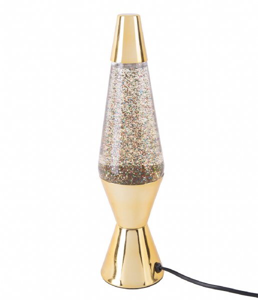 Leitmotiv Lampa stołowa Table lamp Glitter Gold colored (LM1921GD)