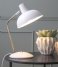 Leitmotiv Lampa stołowa Table lamp Hood iron matt White (LM1310)