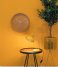 Leitmotiv Lampa stołowa Table lamp Hood metal matt Curry yellow (LM1701)