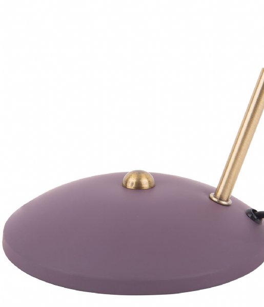 Leitmotiv Lampa stołowa Table lamp Hood metal matt Dark Purple (LM1917PU)