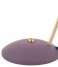 Leitmotiv Lampa stołowa Table lamp Hood metal matt Dark Purple (LM1917PU)