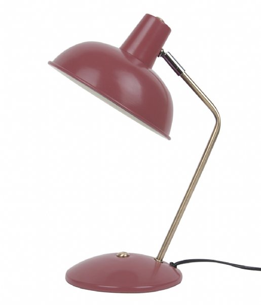 Leitmotiv Lampa stołowa Table lamp Hood metal matt Warm red (LM1702)