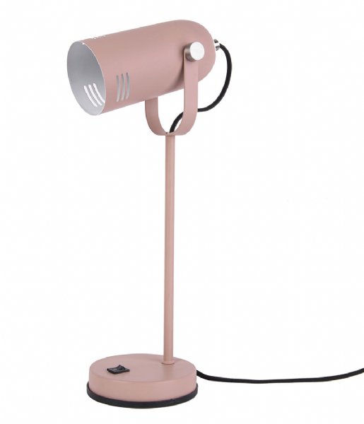 Leitmotiv Lampa stołowa Table lamp Husk iron Faded pink (LM1966PI)