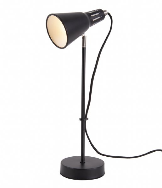 Leitmotiv Lampa stołowa Table lamp Mini Cone iron Black (LM1971BK)