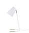 Leitmotiv Lampa stołowa Table lamp Noble metal white with gold colored accents (LM1753)
