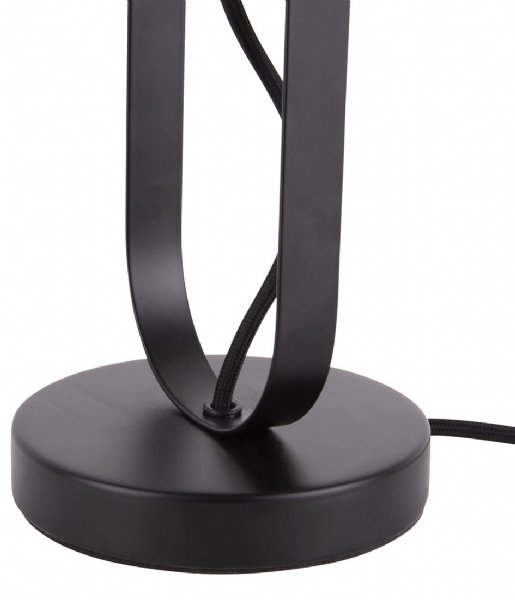 Leitmotiv Lampa stołowa Table Lamp Snazzy Metal Matt Black (LM1940BK)