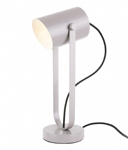 Leitmotiv Lampa stołowa Table Lamp Snazzy Metal Matt Warm Grey (LM1940GY)