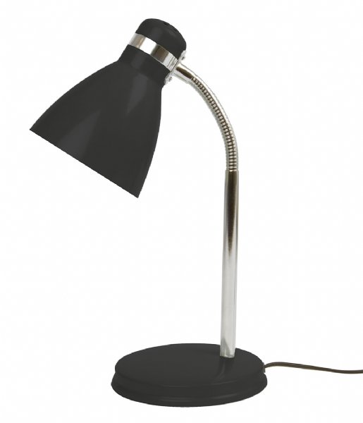 Leitmotiv Lampa stołowa Table Lamp Study Metal Black (LM1295)