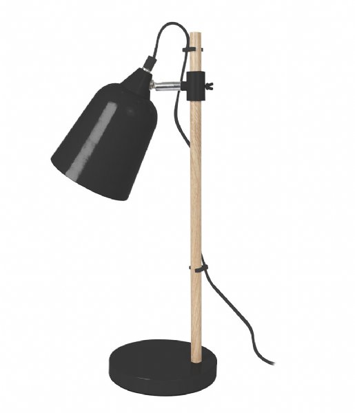 Leitmotiv Lampa stołowa Table lamp Wood-like metal Black (LM1232)