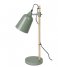 Leitmotiv Lampa stołowa Table lamp Wood-like metal Jungle green (LM1233)