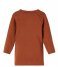 Lil Atelier  Nbmgeo Long Sleeve Top Solid Lil Tortoise Shell