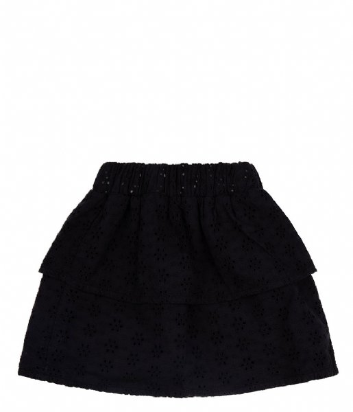 Little Indians Babykleding Skirt Broderie Black (BL)
