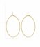 LOTT Gioielli  Classic Earring oval Gold plated
