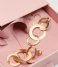 LOTT Gioielli  Classic EarringTriple Round Open Charms Satin Gold plated